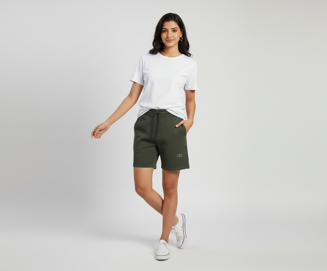 Denmok short olive