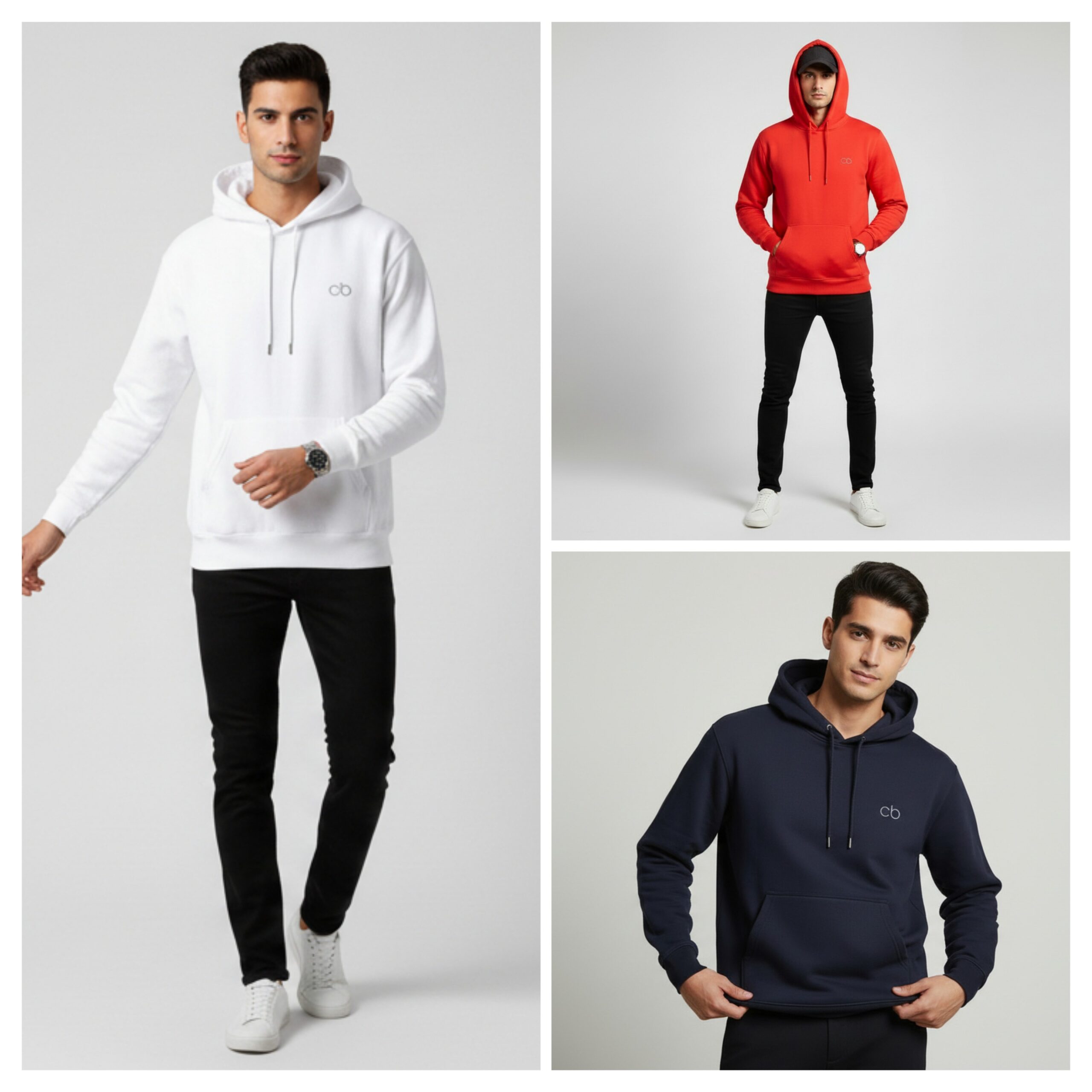 Pack of 3-premium Hoodies