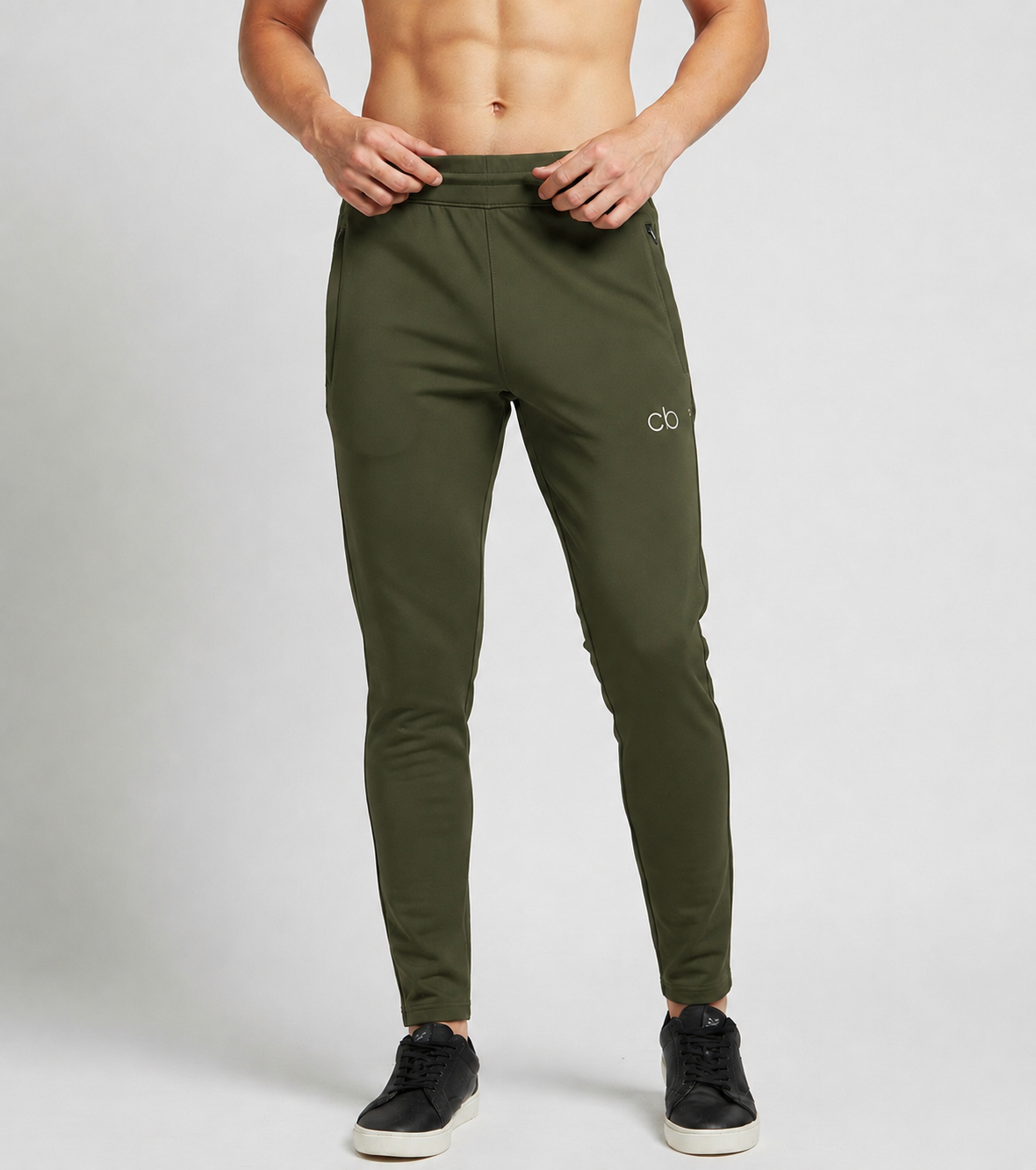 Denmok trackpant olive green